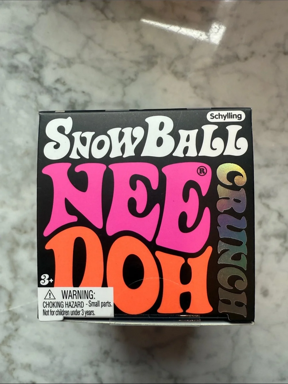 Schylling SnowBall NeeDoh Crunchy Kids Toy $35 each-2/$60